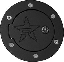 RBP Black Billet Aluminum Fuel Door 94-08 Dodge Ram